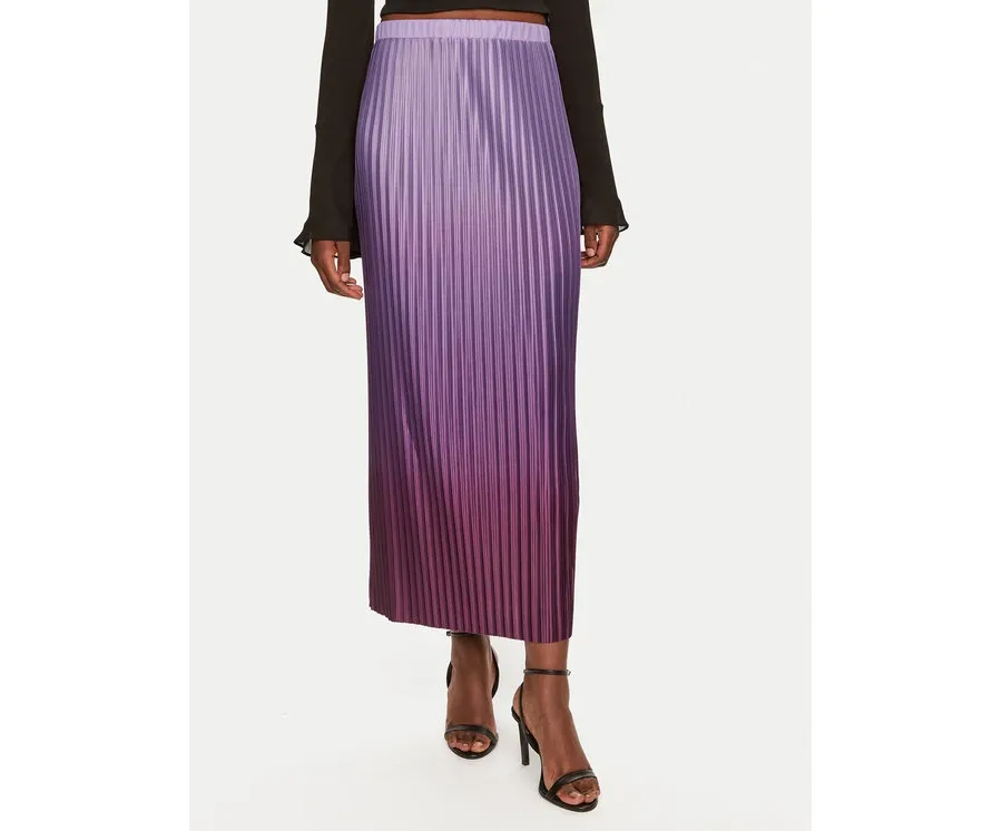 obrazek 1 MAX&Co. Spódnica plisowana Nemi 2426776031200 Fioletowy Regular Fit