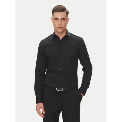 Zdjęcie Calvin Klein Koszula Essential LV019EU000 Czarny Slim Fit