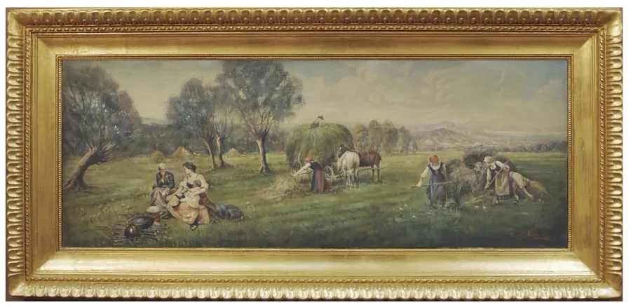 obrazek 1 Ładny obraz olejny 