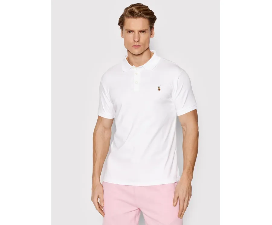 obrazek 1 Polo Ralph Lauren Polo 710685514001 Biały Slim Fit