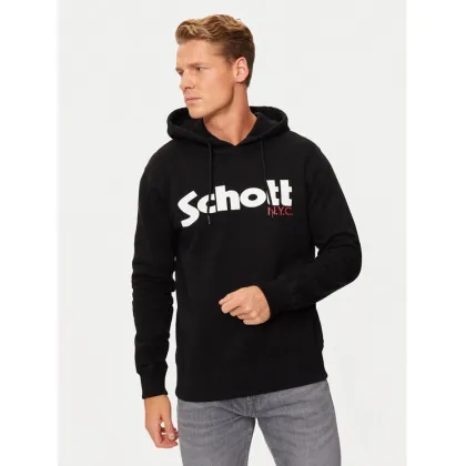 Zdjęcie SCHOTT N.Y.C. Bluza SWHOOD Czarny Regular Fit