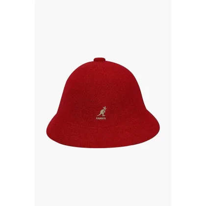 Zdjęcie Kangol kapelusz Bermuda Casual kolor czerwony 0397BC.SCARLET-SCARLET