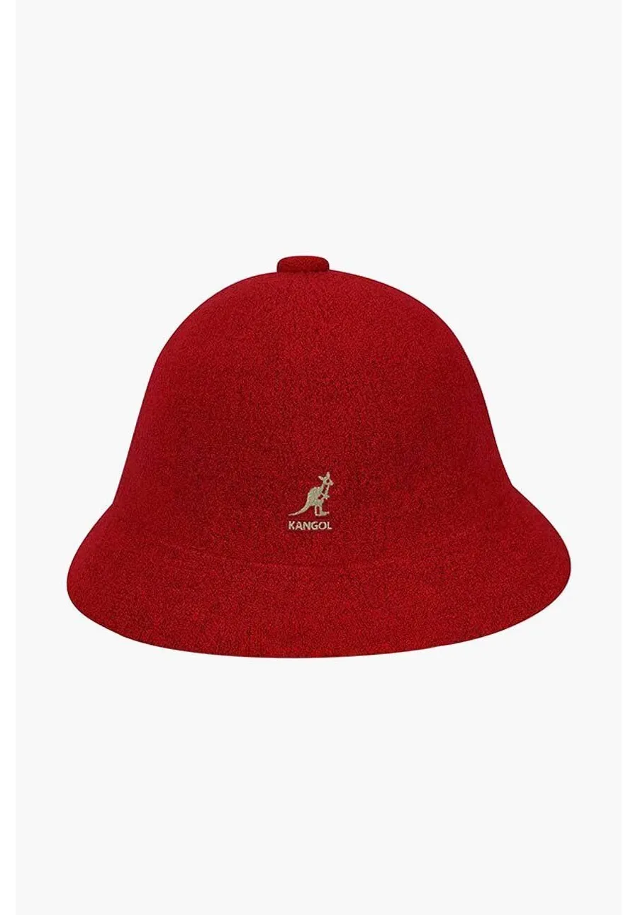 obrazek 1 Kangol kapelusz Bermuda Casual kolor czerwony 0397BC.SCARLET-SCARLET