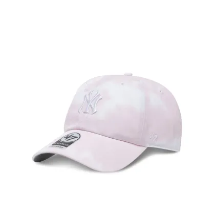 Zdjęcie 47 Brand Czapka z daszkiem MLB LA Dodgers In The Clouds ’47 Clean Up B-ITCCU17PTS Różowy