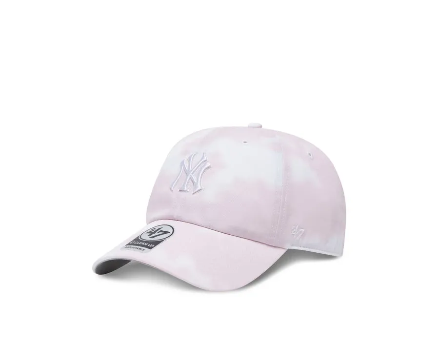 obrazek 1 47 Brand Czapka z daszkiem MLB LA Dodgers In The Clouds ’47 Clean Up B-ITCCU17PTS Różowy