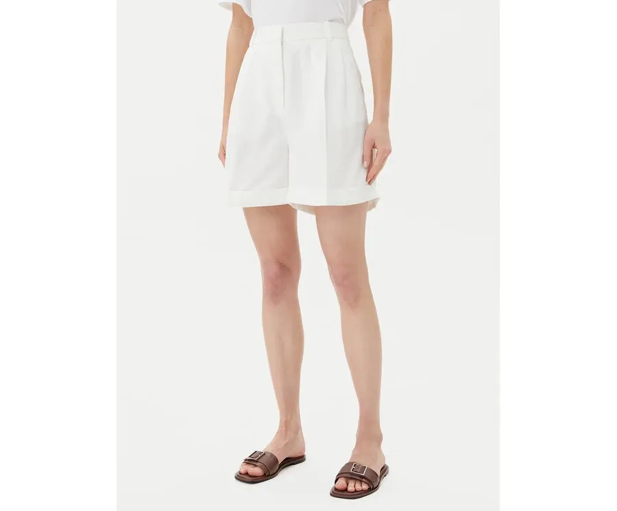 obrazek 1 Tommy Hilfiger Szorty materiałowe WW0WW47213 Écru Regular Fit