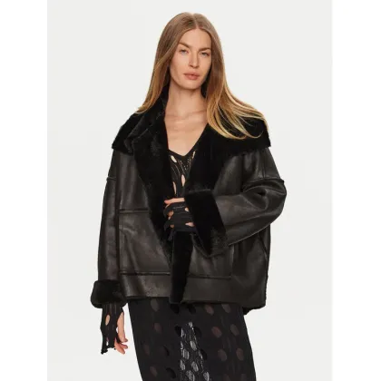 Zdjęcie Eleh Kożuch E00249 Czarny Regular Fit
