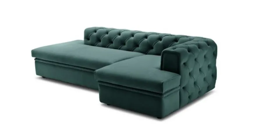 obrazek 2 Gustowna sofa rogowa z Włoch - cm.  260 x 136 x h 70