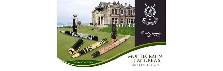 obrazek 4 Wyjątkowe New St Andrews 2012 Pióro Kulkowe Czarne Srebrne