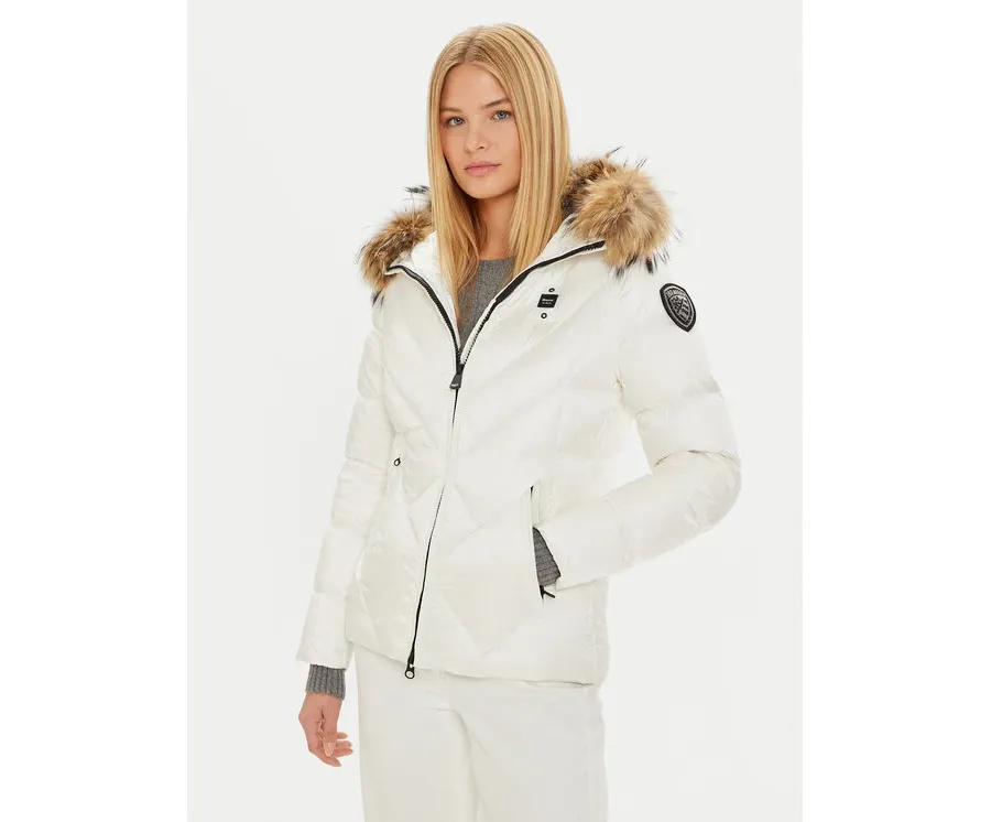 obrazek 1 Blauer Kurtka puchowa 24WBLDC03051 006047 Biały Regular Fit