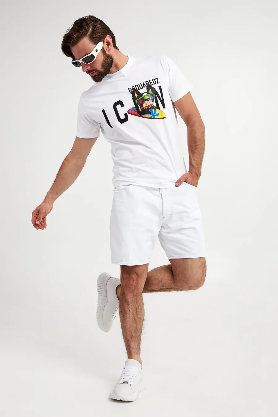 obrazek 1 Spodenki Jeansowe męskie Marine DSQUARED2 Dsquared2