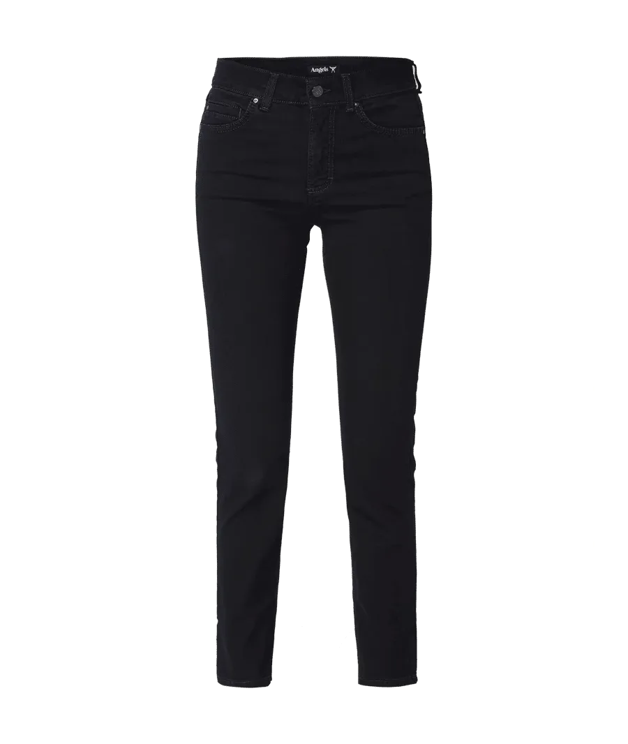 obrazek 1 Jeansy barwione o kroju straight fit