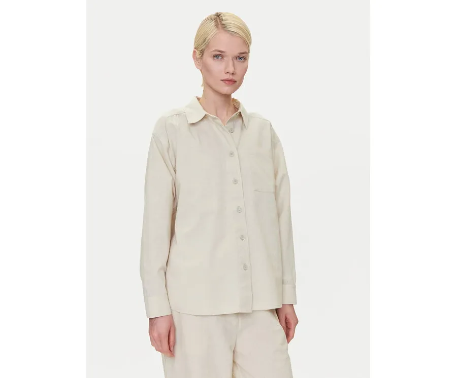 obrazek 1 Mustang Koszula Willow 1016575 Beżowy Relaxed Fit