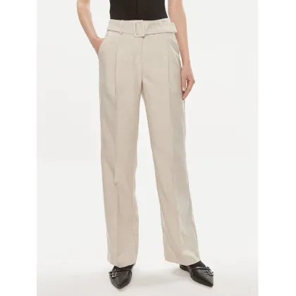 Zdjęcie Vero Moda Spodnie materiałowe Nancy 10304626 Beżowy Straight Fit