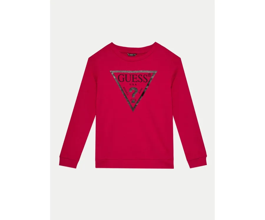 obrazek 1 Guess Bluza J74Q10 KAUG0 Bordowy Regular Fit