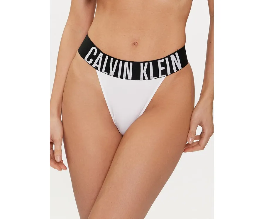 obrazek 1 Calvin Klein Underwear Stringi 000QF7638E Biały