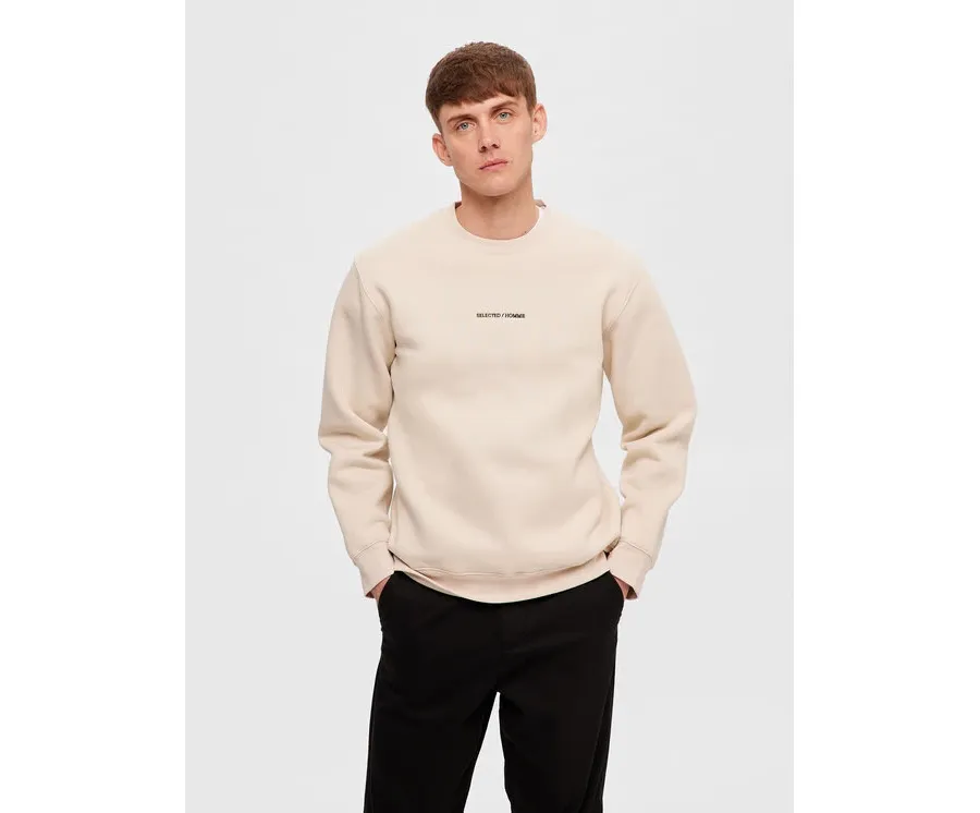 obrazek 1 Selected Homme Bluza 16090431 Beżowy Regular Fit