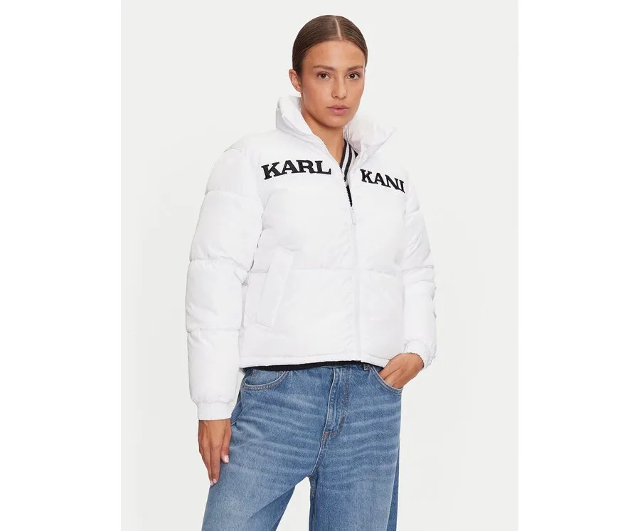 obrazek 1 Karl Kani Kurtka zimowa Retro Essential 61760001 Biały Regular Fit