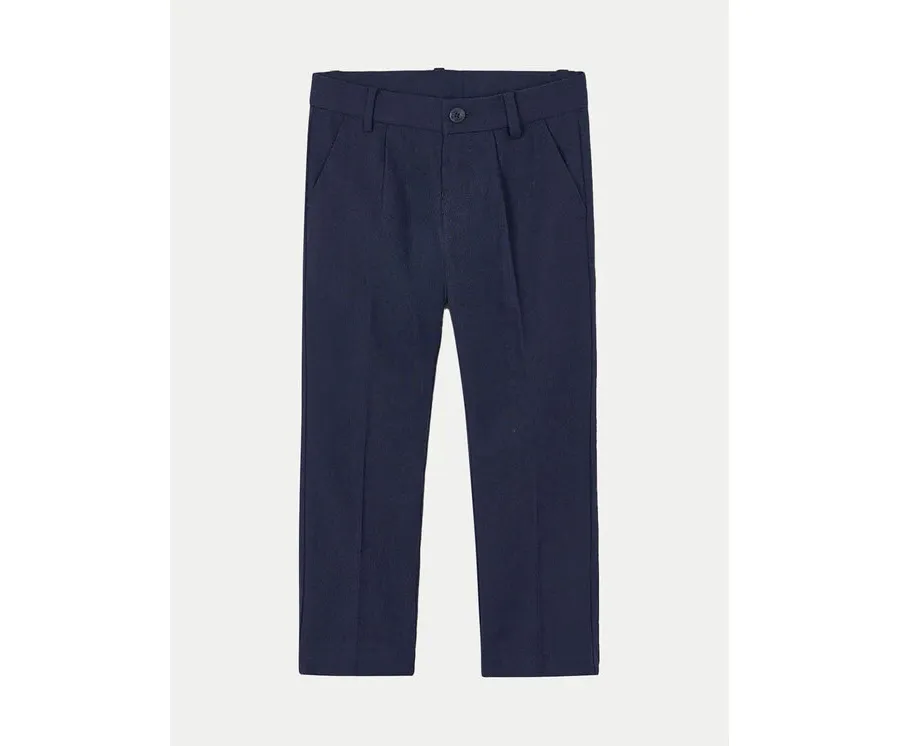 obrazek 1 Mayoral Spodnie materiałowe 3563 Granatowy Slim Fit