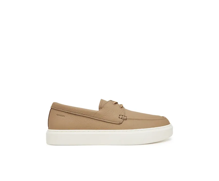 obrazek 1 Calvin Klein Mokasyny Hybrid Lace Up Boat Lth HM0HM01812 Brązowy