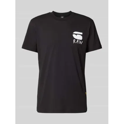 Zdjęcie T-shirt z nadrukiem z tyłu model ‘Burger’
