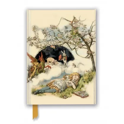 Zdjęcie Dziennik (Biblioteka brytyjska: Alicja śpi, z Przygody Alicji w Krainie Czarów) - Flame Tree Publishing