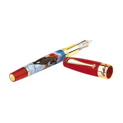 Zdjęcie Montegrappa St. Moritz White Turf Gold Pióro Wieczne