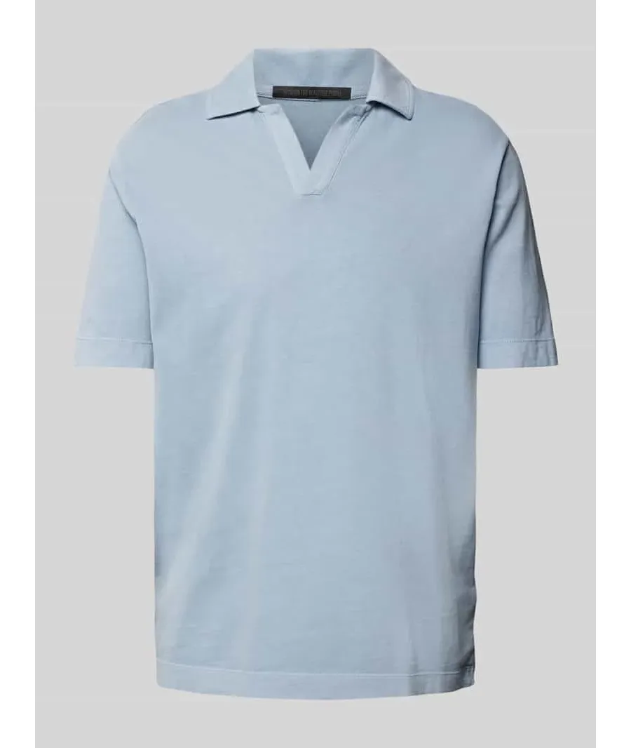 obrazek 1 Koszulka polo z dekoltem w serek model ‘BENEDICKT’