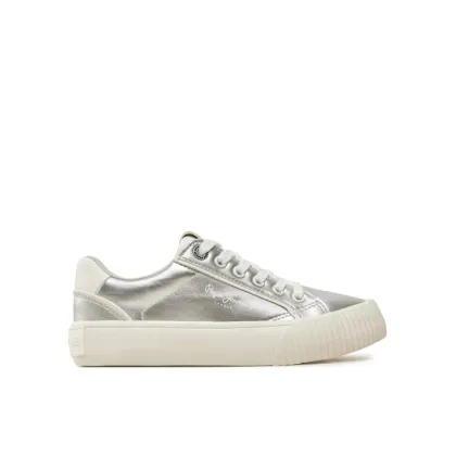 Zdjęcie Pepe Jeans Sneakersy PGS30611 Srebrny