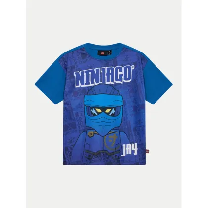 Zdjęcie LEGO T-Shirt Ninjago 12011405 Niebieski Regular Fit