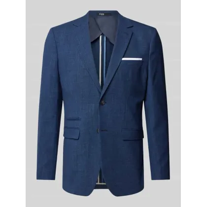Zdjęcie Marynarka na dwa guziki o kroju slim fit z kieszeniami z patką model ‘OASIS’