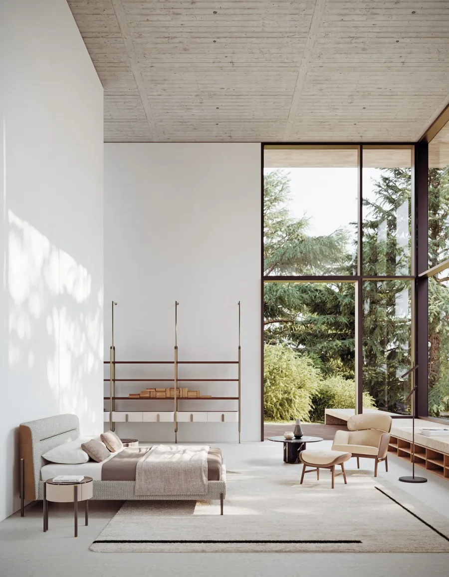 obrazek 3 Fantastyczne modernistyczne łóżko do sypialni - prosto z Włoch