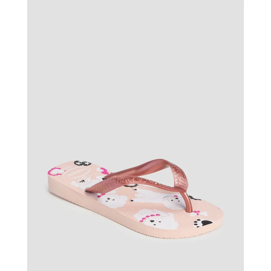 obrazek 1 Klapki Dziecięce Havaianas Kids Top Pets W Pieski