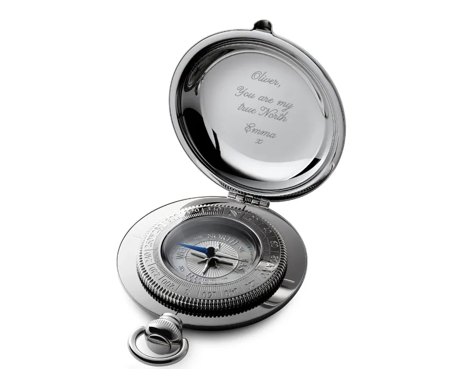 obrazek 2 Stylowy kompas VOYAGER COMPASS White Mother of Pearl - Dalvey