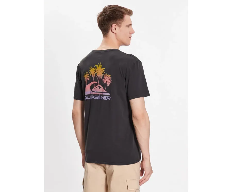 obrazek 1 Quiksilver T-Shirt Pas Time Paradise EQYZT07252 Czarny Regular Fit