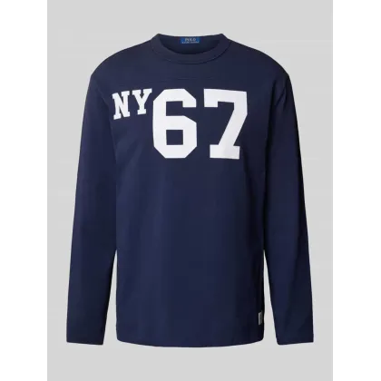 Zdjęcie Bluzka z długim rękawem i nadrukiem z logo