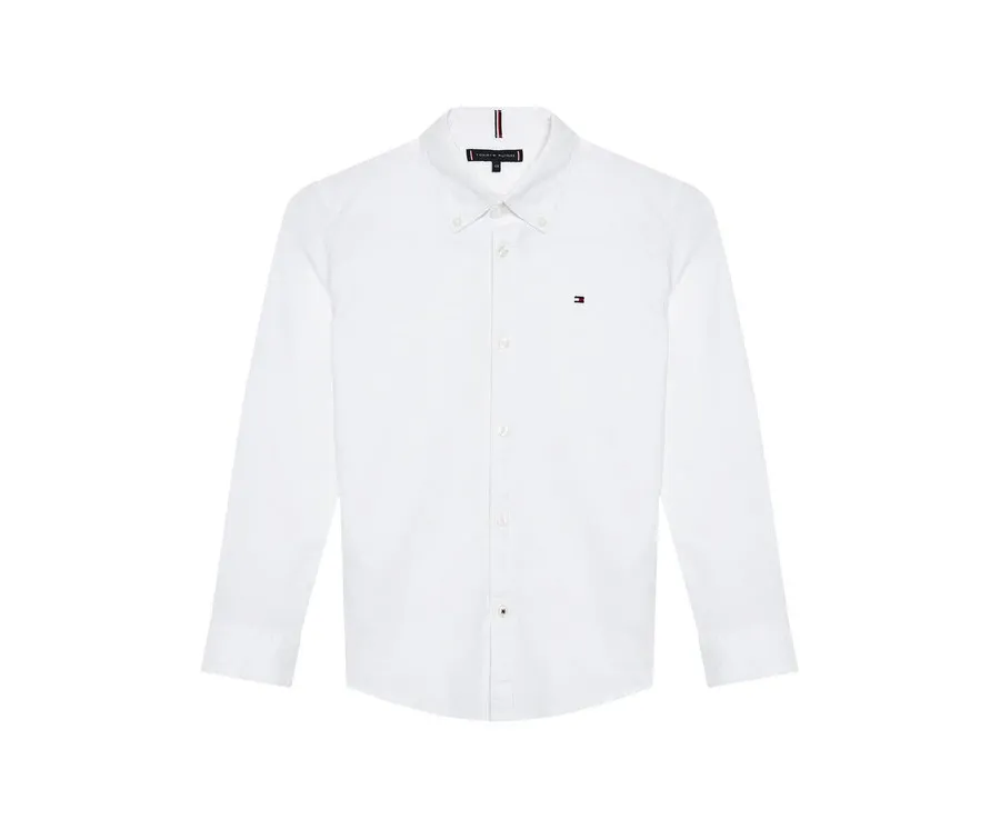 obrazek 1 Tommy Hilfiger Koszula Oxford KB0KB06964 M Biały Regular Fit