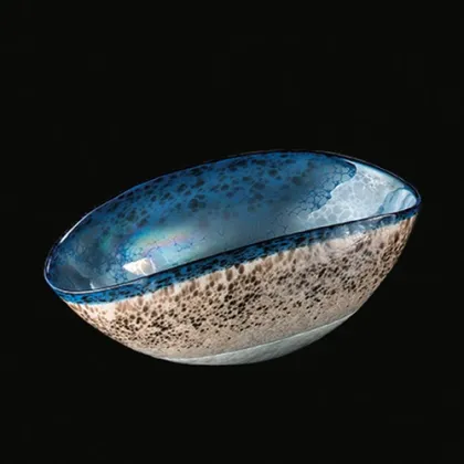 Zdjęcie Przepiękna włoska misa ze szkła murano