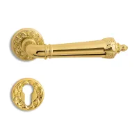 Picture Fantastic gold plated Erice door handle