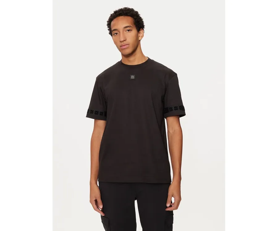 obrazek 1 Hugo T-Shirt 50521438 Czarny Regular Fit HUGO