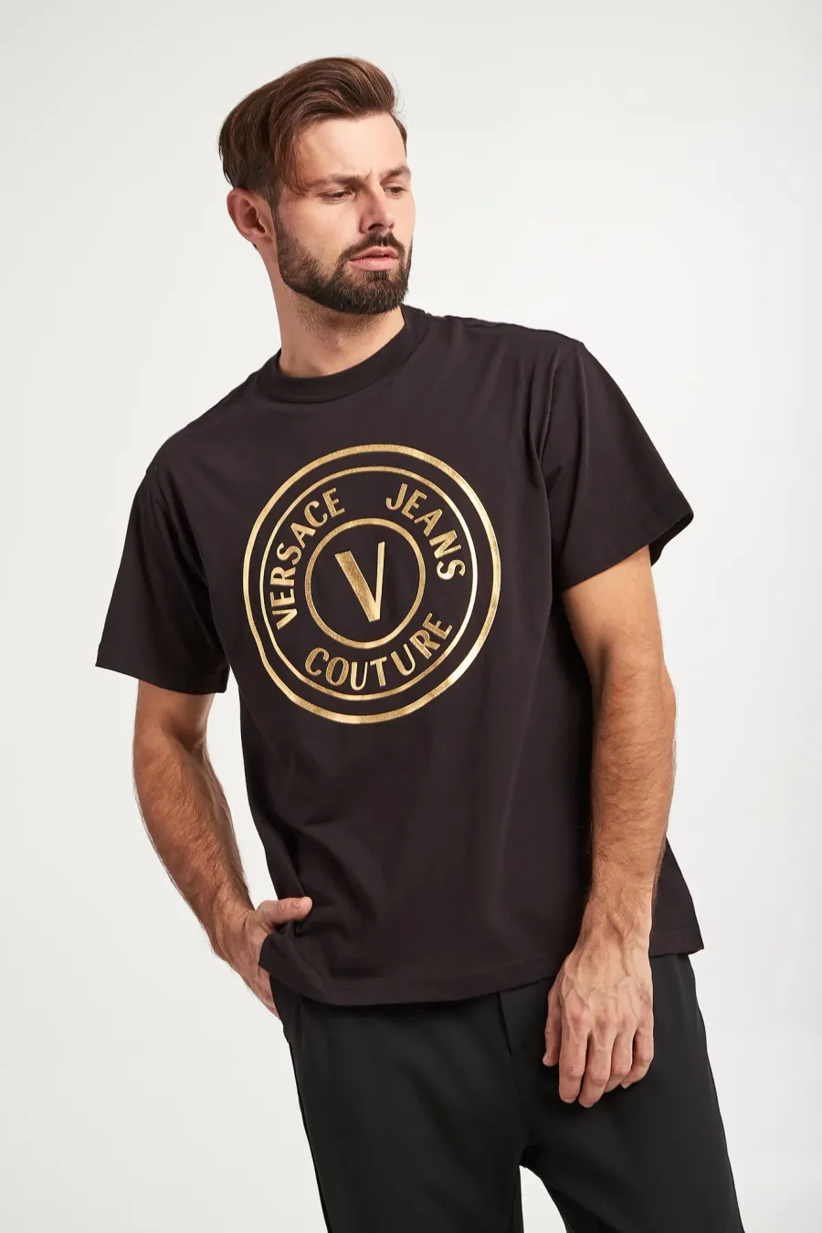 obrazek 1 T-shirt męski VERSACE JEANS COUTURE Versace Jeans Couture