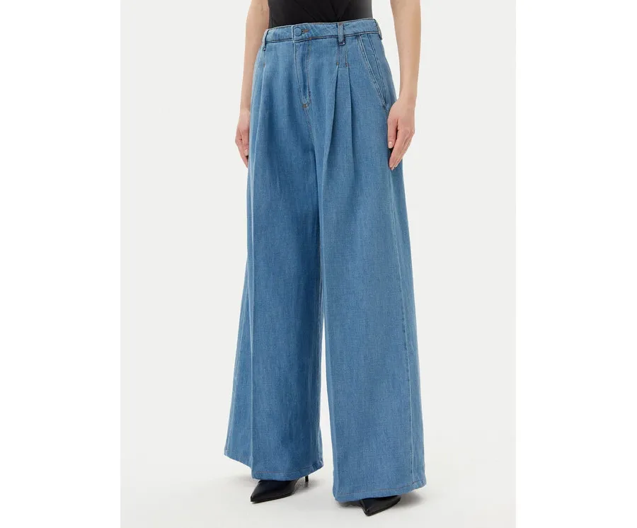 obrazek 1 Silvian Heach Jeansy Ignate GPP25392JE Niebieski Wide Leg