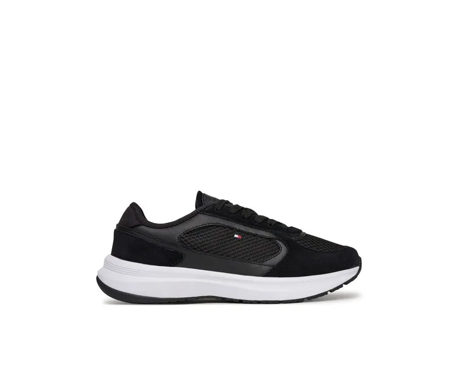 obrazek 1 Tommy Hilfiger Sneakersy Sporty Runner FW0FW08644 Czarny