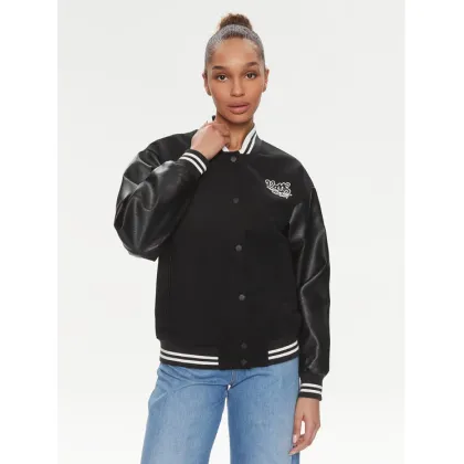 Zdjęcie Vans Kurtka bomber Varsity Club Bomber VN000GJR Czarny Regular Fit