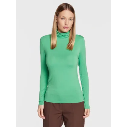 Zdjęcie ICHI Bluzka Philuca Ls 20113342 Zielony Slim Fit