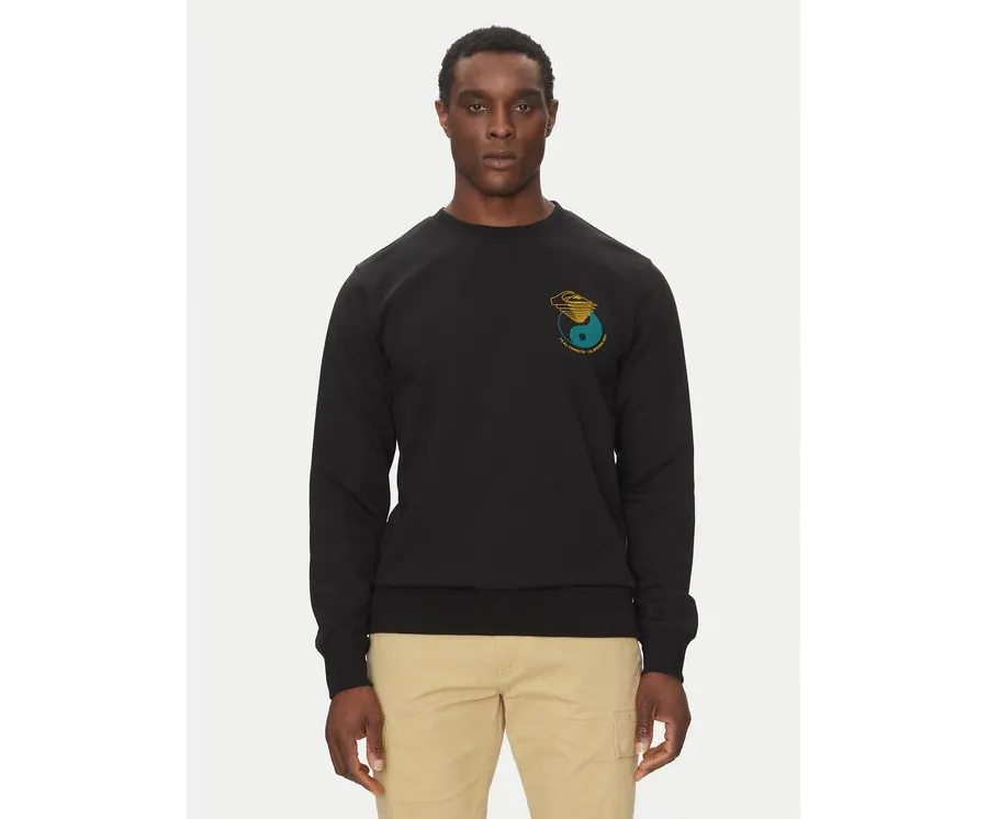 obrazek 1 Quiksilver Bluza EQYFT05055 Czarny Regular Fit