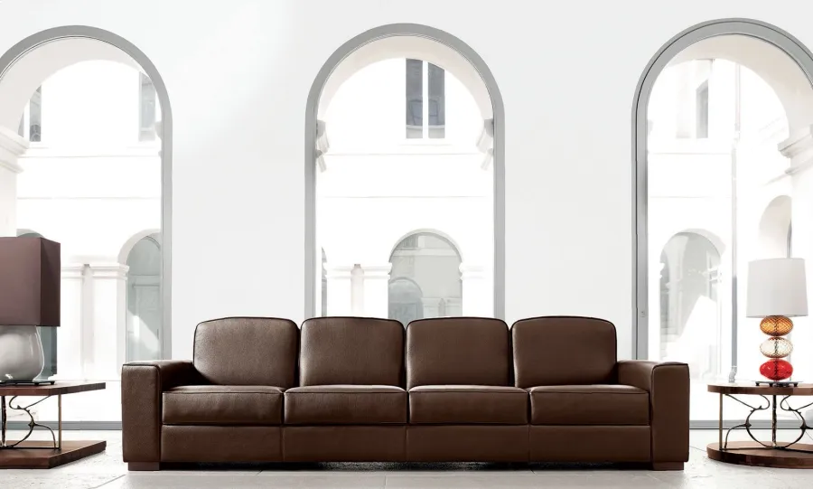obrazek 3 Stylowa skórzana sofa do wyjątkowego salonu – Mascheroni