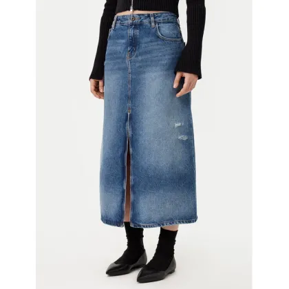 Zdjęcie HUGO Spódnica jeansowa 50531699 Niebieski Regular Fit