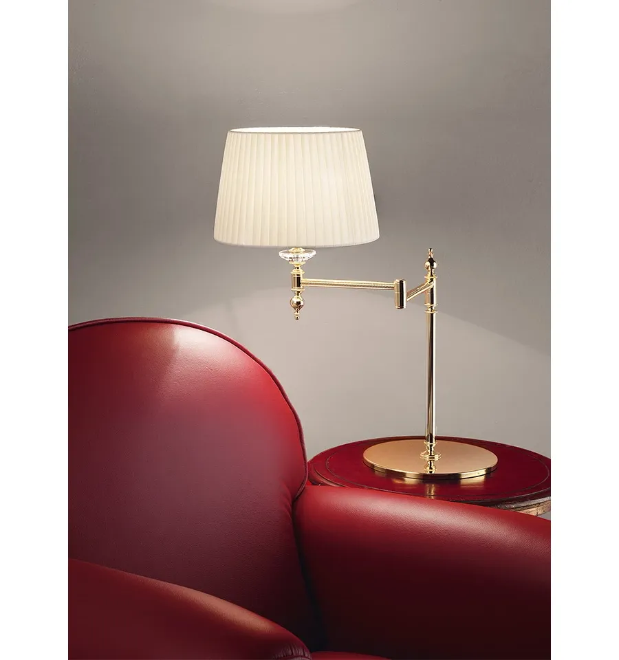 obrazek 1 Stylowa lampa na biurko od włoskiego producenta