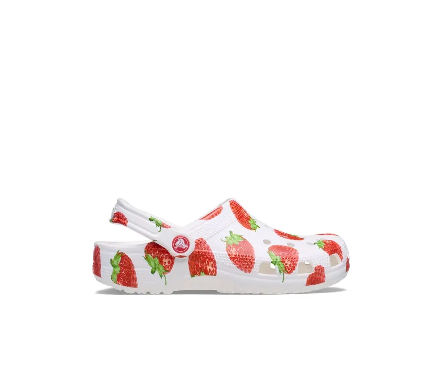 obrazek 1 Crocs Klapki Classic Fresh Fruits Clog 211008 Biały